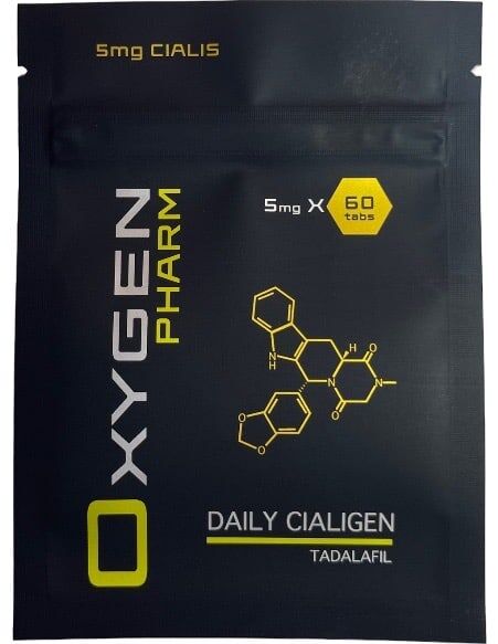 Daily Cialigen (Cialis/Tadalafil) 5mg x 60 1 Daily Cialigen (Cialis/Tadalafil) 5mg x 60
