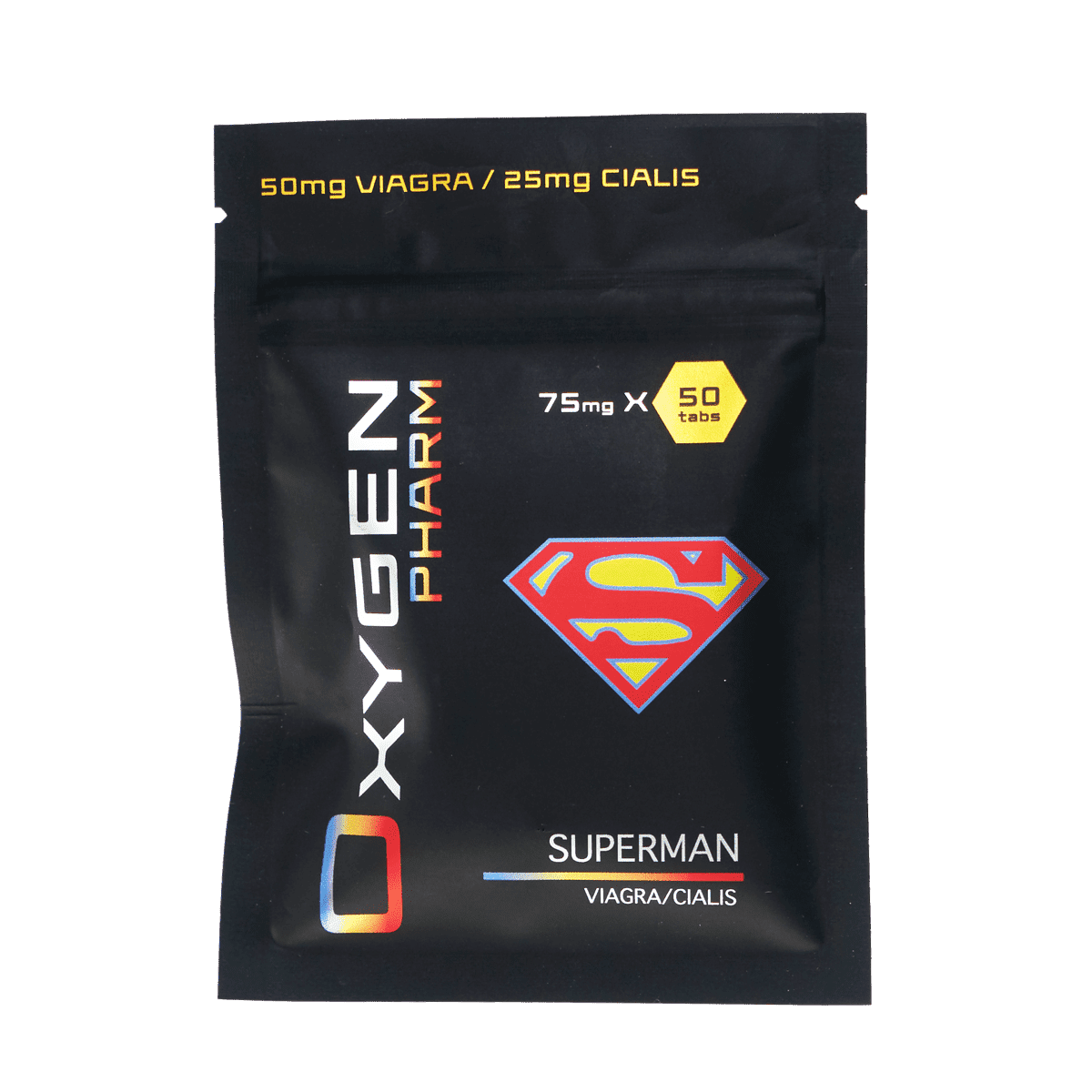 SUPERMAN 75mg 50 Tabs 1 SUPERMAN 75mg 50 Tabs